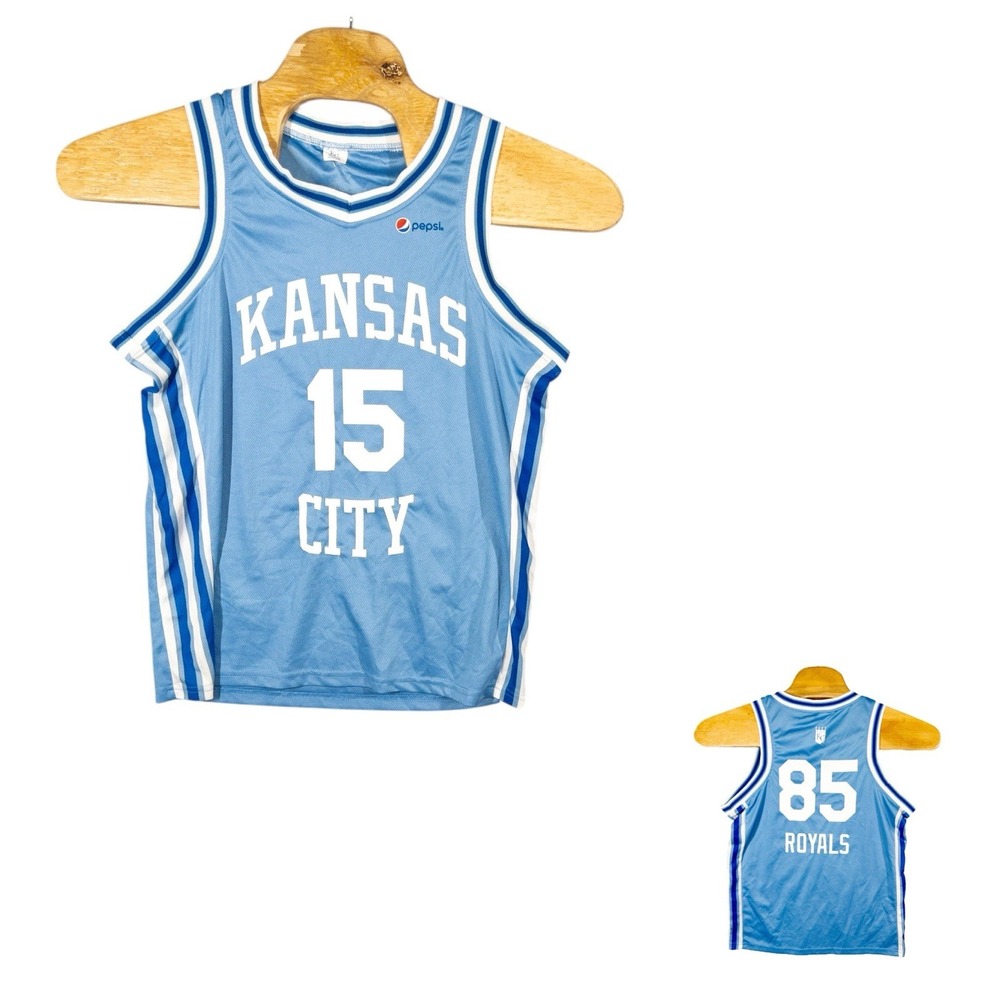 MLB SGA Kansas City Royals Jersey Basketball Style Mens Medium